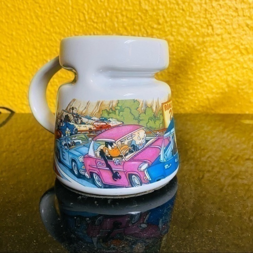 Warner Brs. Looney Toons Coffee Mug No Spill Travel Highwave Collectible - Picture 6 of 12